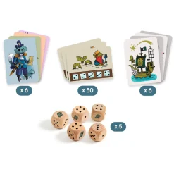 Djeco Game, Dice Game - Pirates 'n' Dice