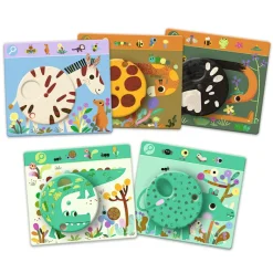 Djeco Game, Find and Turn - The Savanna
