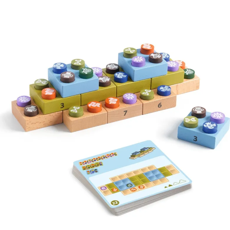 Djeco Game, Sologic Game, Bloc Inca