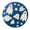 Djeco Glow-in-the-Dark Wall Sticker, Space