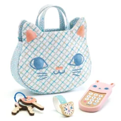 Djeco Handbag, Cat - From 18 Months
