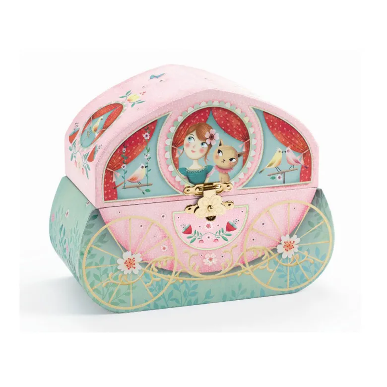 Djeco Jewelry Box with Music, Carriage