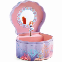 Djeco Jewelry Box with Music, Mermaid