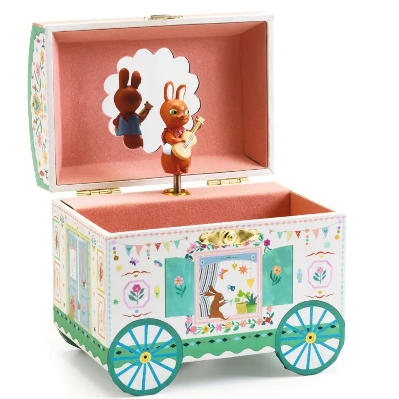 Djeco Jewelry Box with Music, Caravan