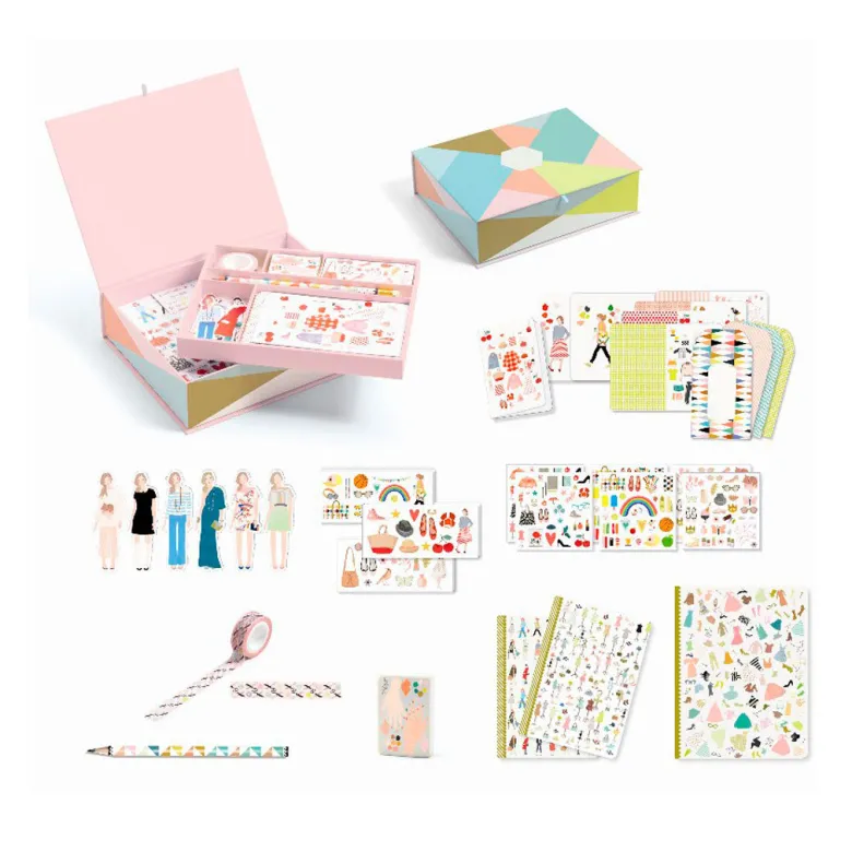 Djeco Lovely Paper, Tinou Box – Elegant Desk Accessory