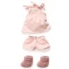 Djeco Lovely Pomea Dukketøj, Shorts, top og futter
