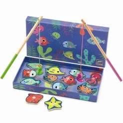 Djeco Magnetic Fishing Game with Fish and Shellfish