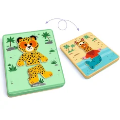 Djeco Magnetic Play, Inzebox - Mix 'n' Match