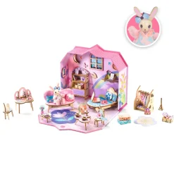 Djeco Mi House, DIY Miniature Universe in a Suitcase - Rosie