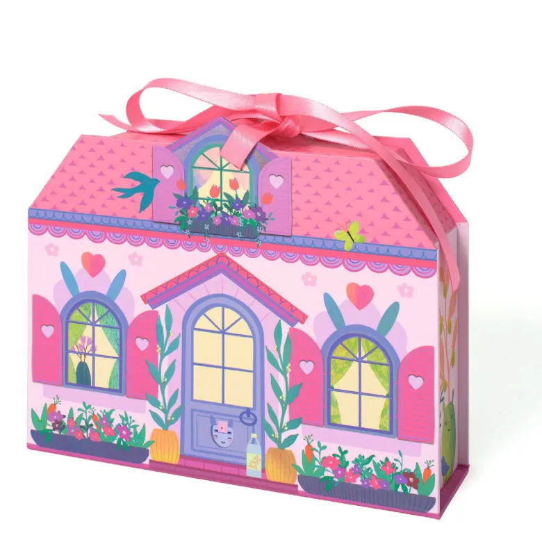 Djeco Mi House, DIY Miniature Universe in a Suitcase - Rosie