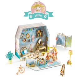 Djeco Mi House, DIY Miniature Dollhouse - Alba