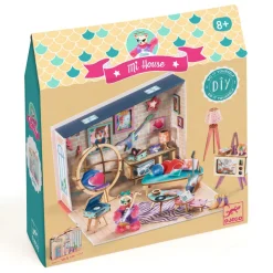 Djeco Mi House, DIY Miniature Dollhouse - Stella