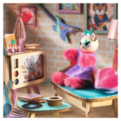 Djeco Mi House, DIY Miniature Dollhouse - Stella