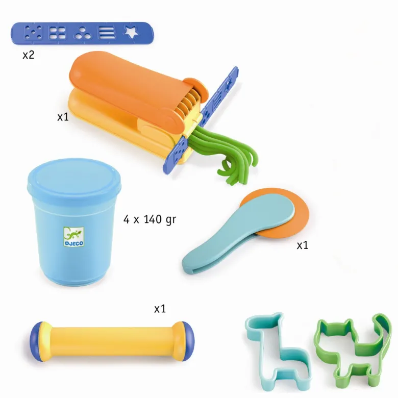 Djeco Modeling Clay Starter Set
