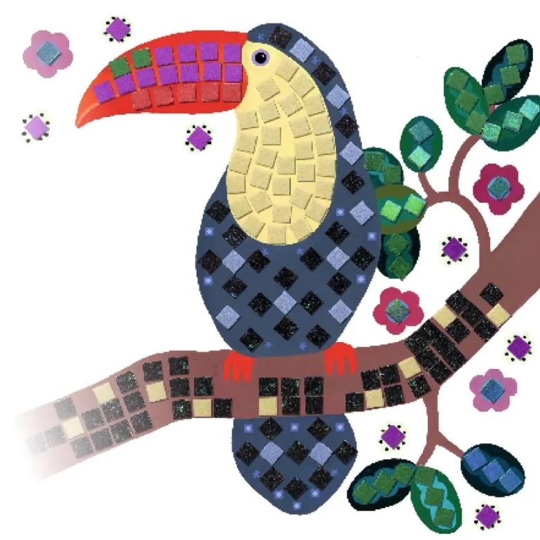 Djeco Mosaic, Birds of the Jungle