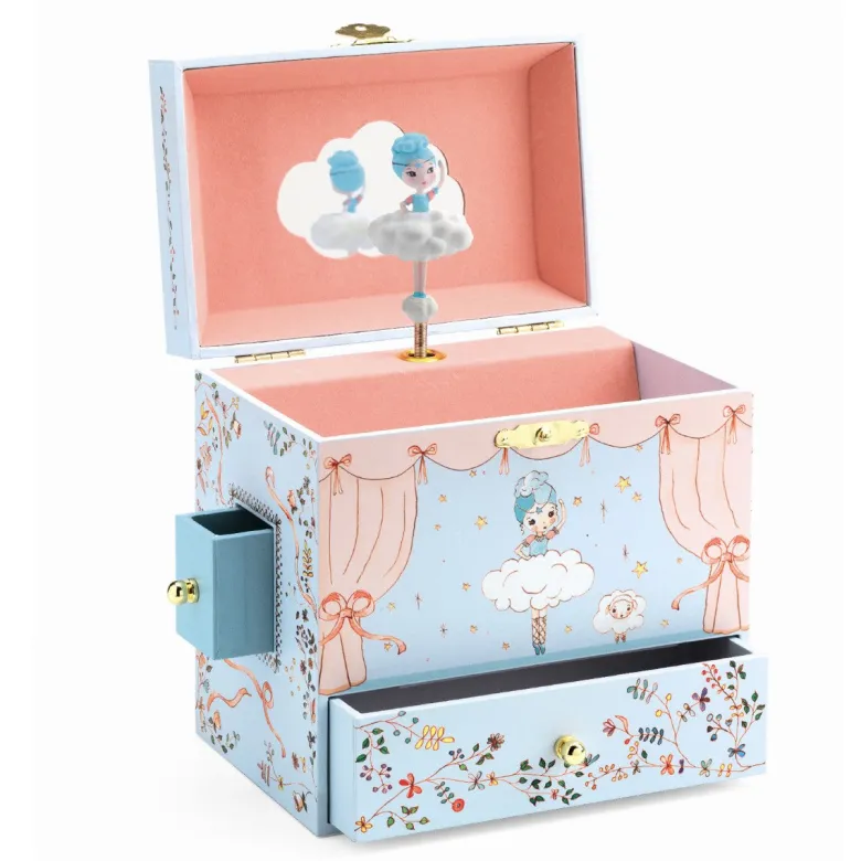 Djeco Music Jewelry Box, Ballerina on Stage