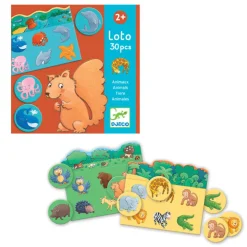 Djeco My First Animal Picture Lottery Game