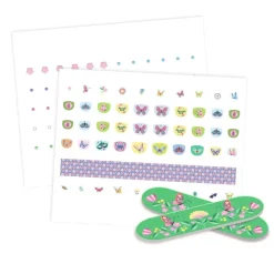 Djeco Nail Stickers, Butterflies