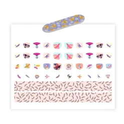 Djeco Nail Stickers, Feather