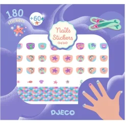 Djeco Nail Stickers, Sea Creatures