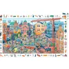 Djeco Observation Puzzle, City - 200 Pieces