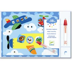 Djeco Paint with Water, In the Clouds – Suitable from 18 Months