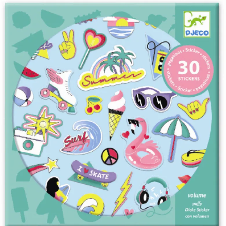 Djeco Pillow Stickers, California