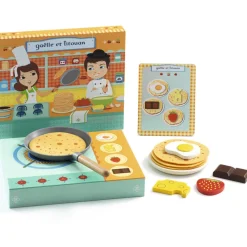 Djeco Play Food in Box, Pancake Set