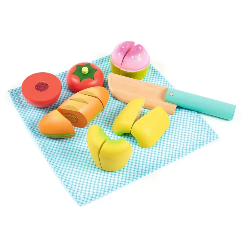 Djeco Play Food, Pretend Food for Little Ones - Picnic