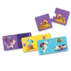 Djeco Puzzle Duo, Opposites