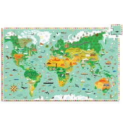 Djeco Puzzle, World Monuments - 200 Pieces