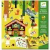 Djeco Reusable Stickers, Magical Forest