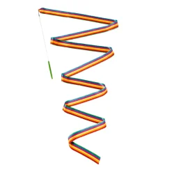 Djeco Ribbon for Gymnastics - Rainbow-Colored