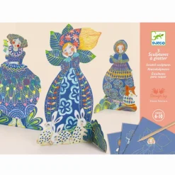 Djeco Scratch Cards, Beautiful Dresses