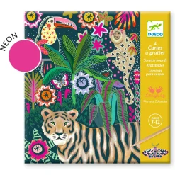Djeco Scratch Cards, Rococo