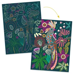 Djeco Scratch Cards, Rococo