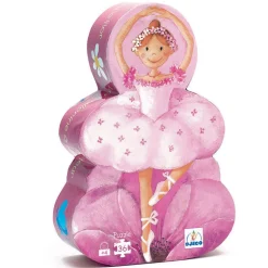 Djeco Silhouette Puzzle, Ballerina - 36 Pieces