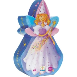 Djeco Silhouette Puzzle, Fairy - 36 Pieces