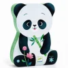 Djeco Silhouette Puzzle, Leo the Panda - 24 Pieces