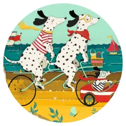 Djeco Silhouette Puzzle, The Dalmatian Ollie - 24 Pieces