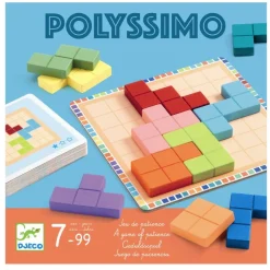 Djeco Solo Game, Brain Twister - Polyssimo