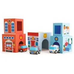 Djeco Stacking Blocks - TopaniCar