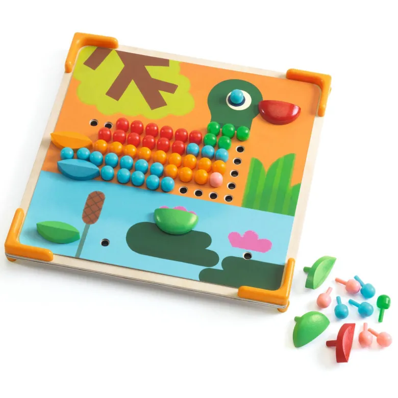 Djeco Stick Mosaics, Little Animals