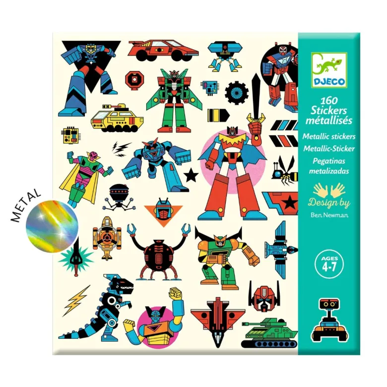 Djeco Stickers – Robots