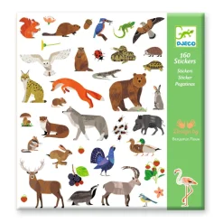 Djeco Stickers, Fauna