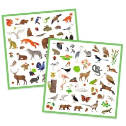 Djeco Stickers, Fauna
