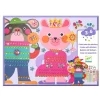 Djeco Stickers, Glittering Animals