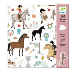 Djeco Stickers, Horses