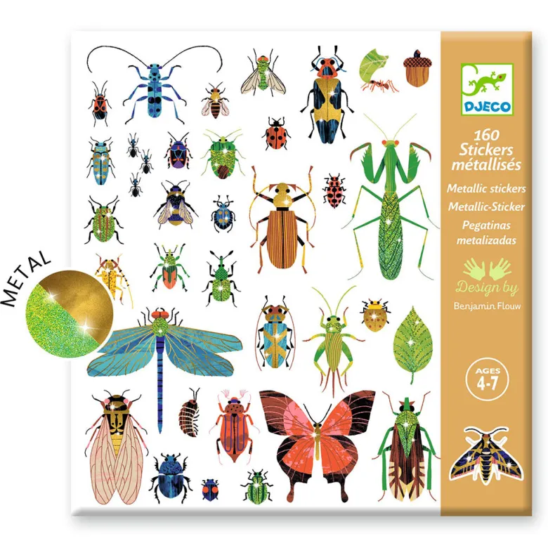 Djeco Stickers, Insects