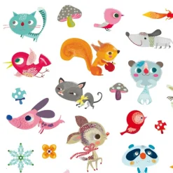 Djeco Stickers, Little Friends